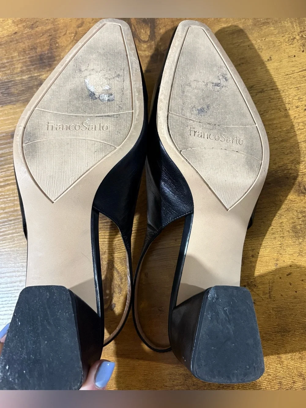 Franco Sarto Jacer Pump in Black Size 10